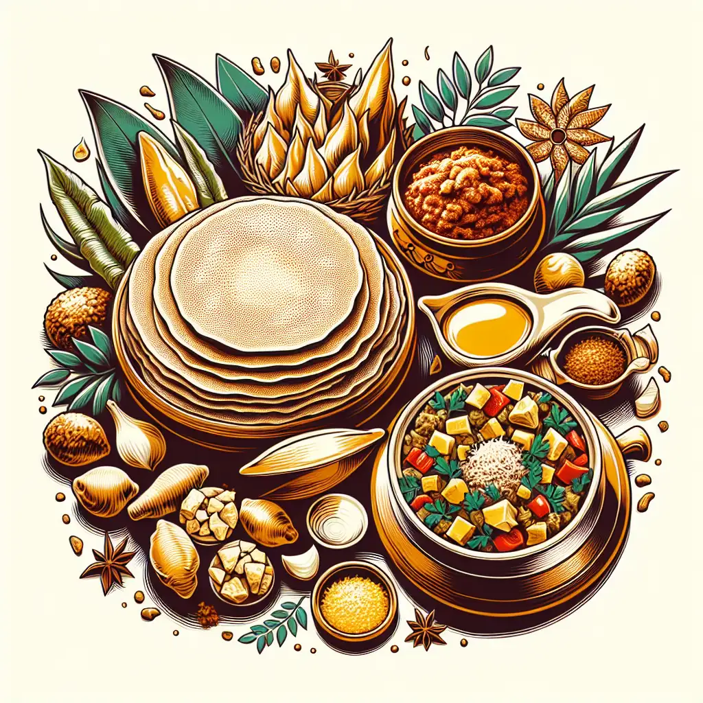 Cicipi Hidangan Tradisional Ethiopia: Dari Injera hingga Doro Wat