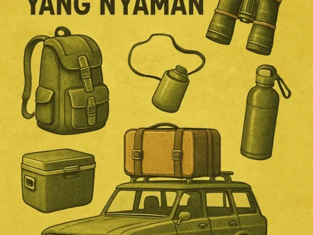 Perlengkapan Untuk Perjalanan Road Trip yang Nyaman