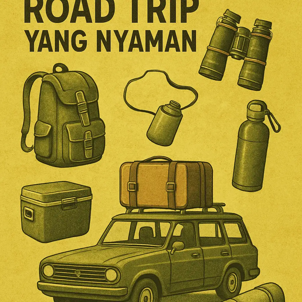 Perlengkapan Untuk Perjalanan Road Trip yang Nyaman