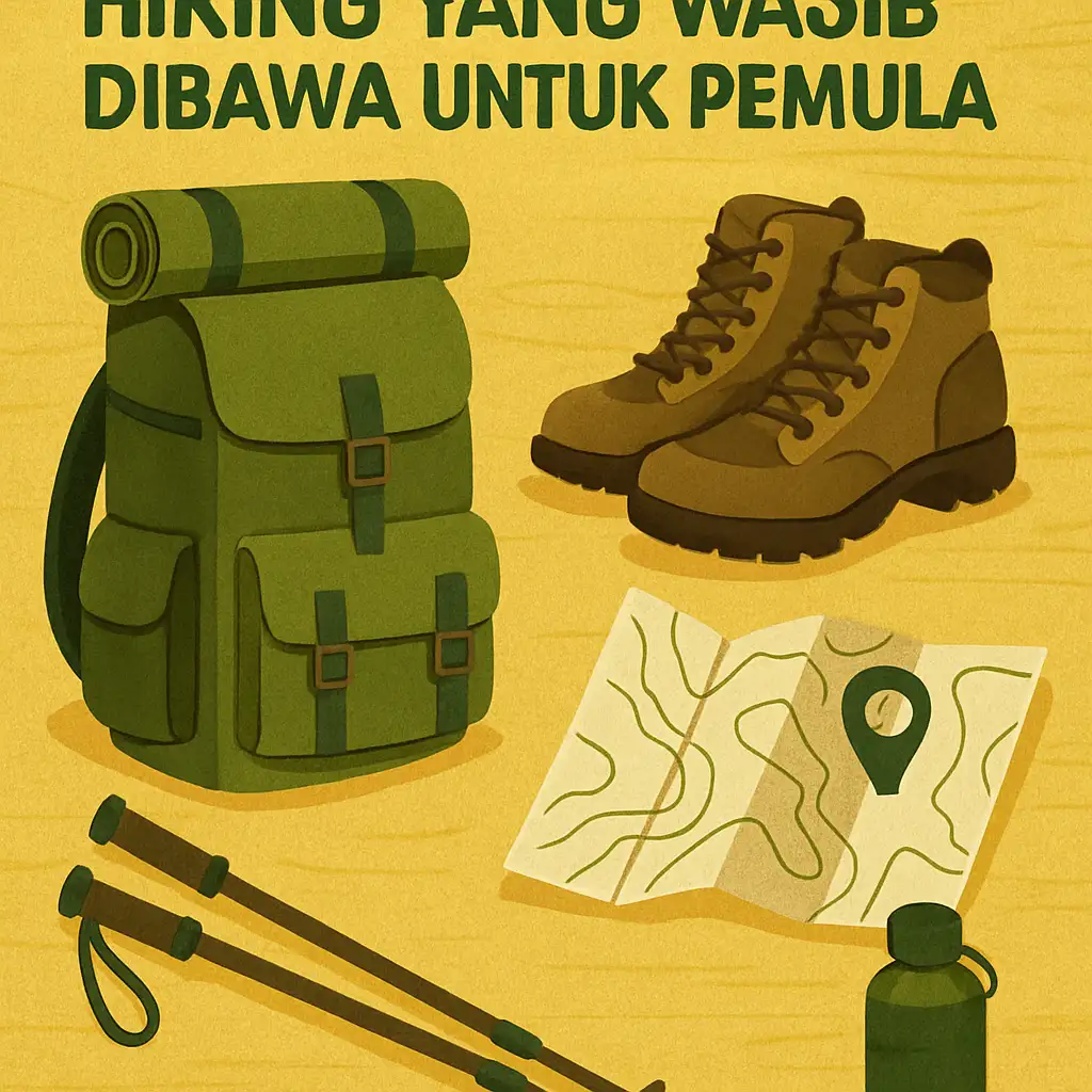 Perlengkapan Tentang Hiking yang Wajib Dibawa untuk Pemula